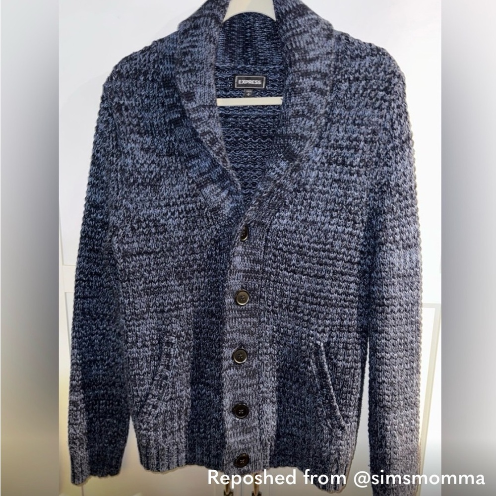 Express Cable Knit Cardigan Sweater in Size Small